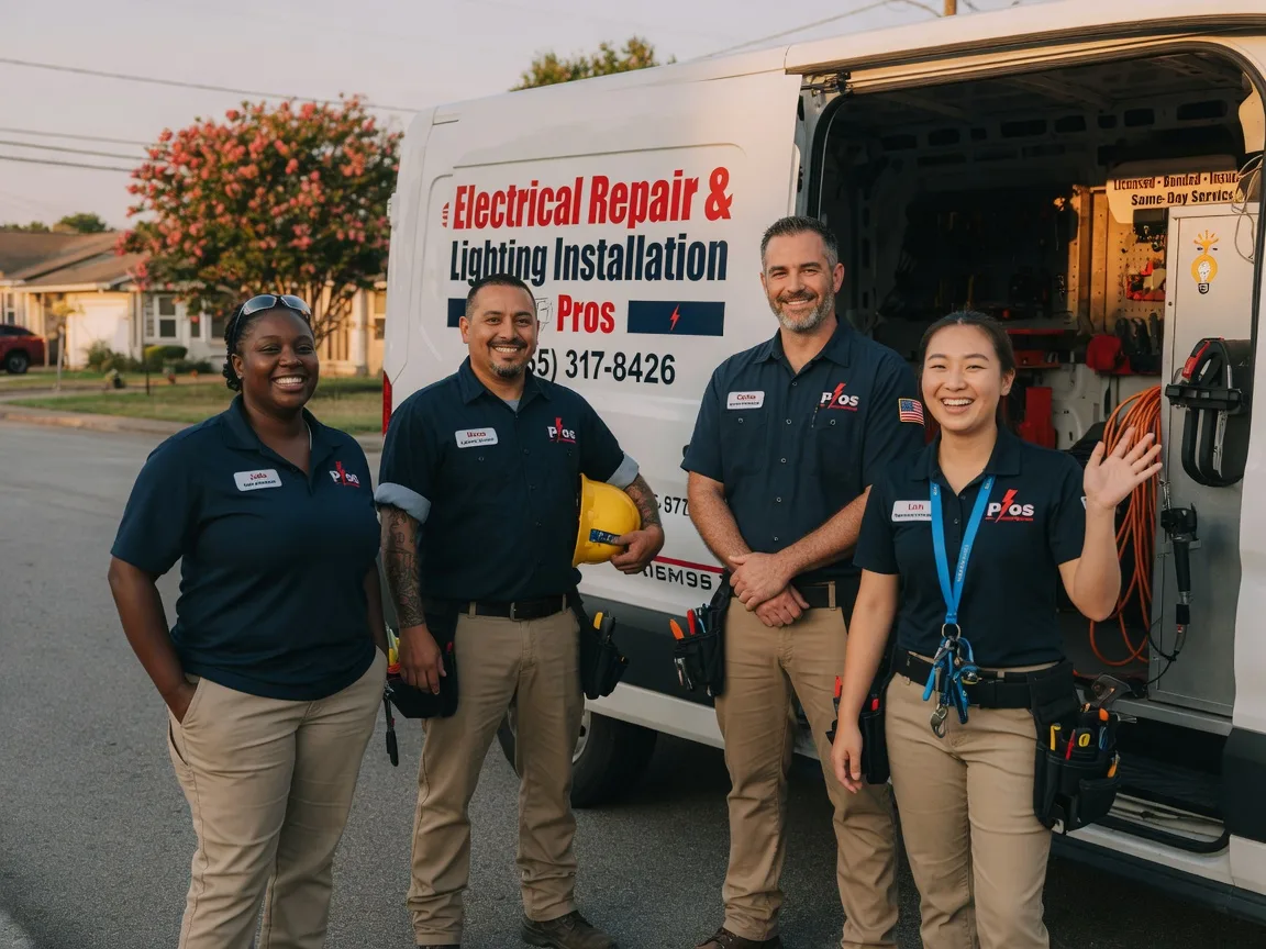 Licensed Electrician company in Smyer, TX